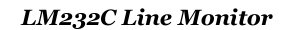 LM232C Line Monitor